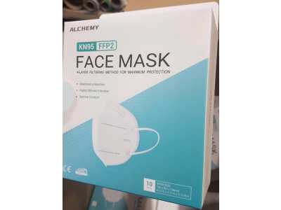 Respirator Face Masks FFP2-KN95  pack 10