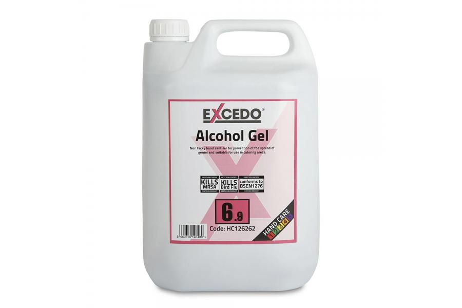 Excedo 73% Alcohol Gel - 2 x 5ltr (In stock)