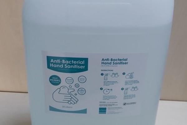 Anti-Bacterial Hand Sanitiser 25 Litre