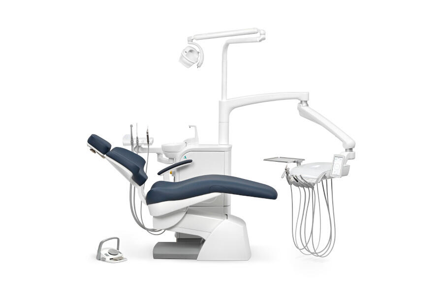 Ancar S-Line Standard Dental Chair with Hanging Hoses - Eclipse Dental ...