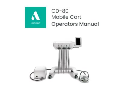Ancar CD-80 Mobile Delivery Cart User Manual