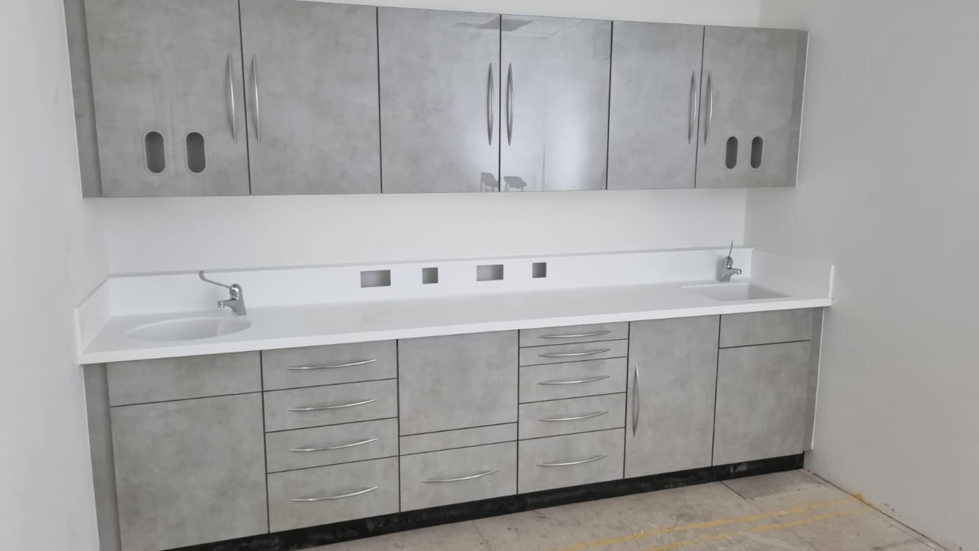 East dulwich dental cabinetry install