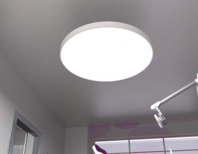 Moon LED ceiling light for dental surgeries