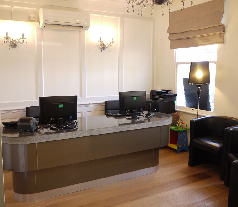 Ivyhouse reception desk