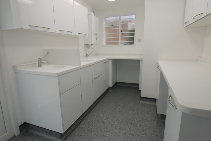 Hamill Family Dental Decon Room