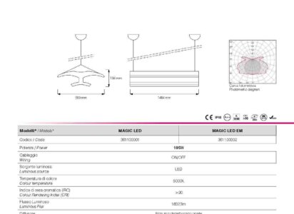 MAGIC LED ECLAIRE