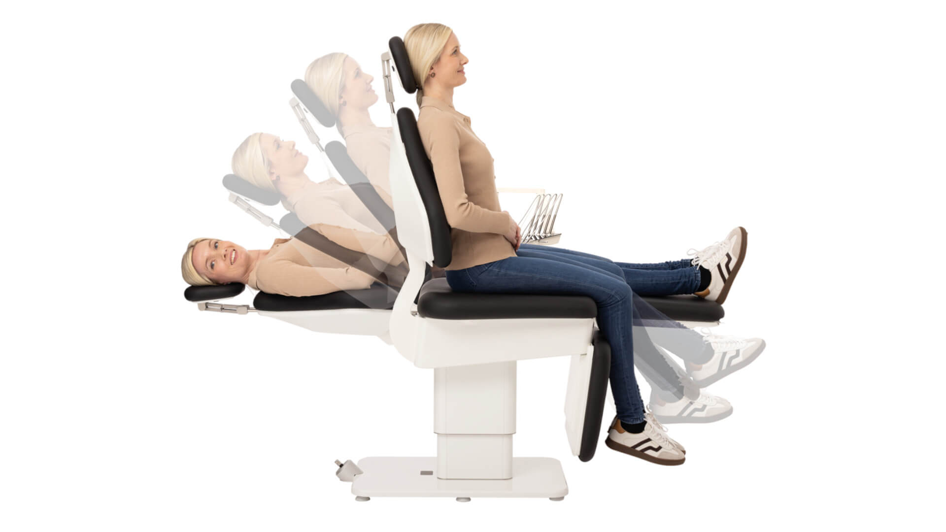 Heka patient chair plus flat upright