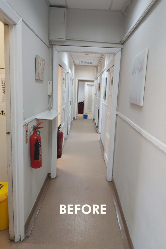 Alexanders-hallway-before