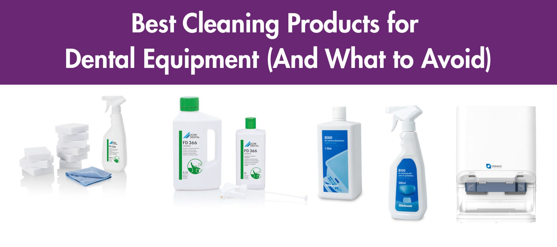 Dental equipment cleaning products Featured image