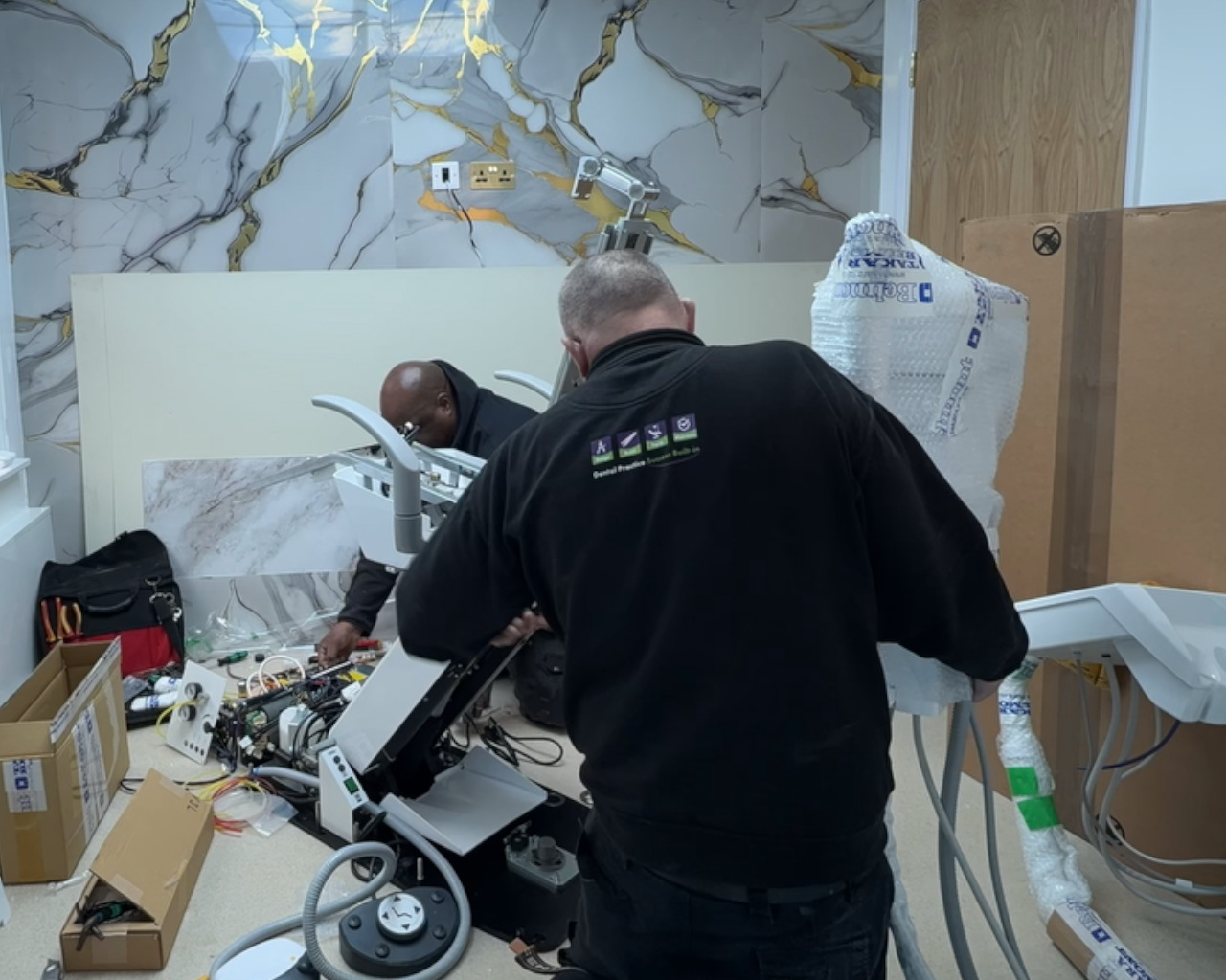 Dental practice fit-out build works