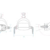 Daray Excel Wall-Mounted Operating Light - Image 3