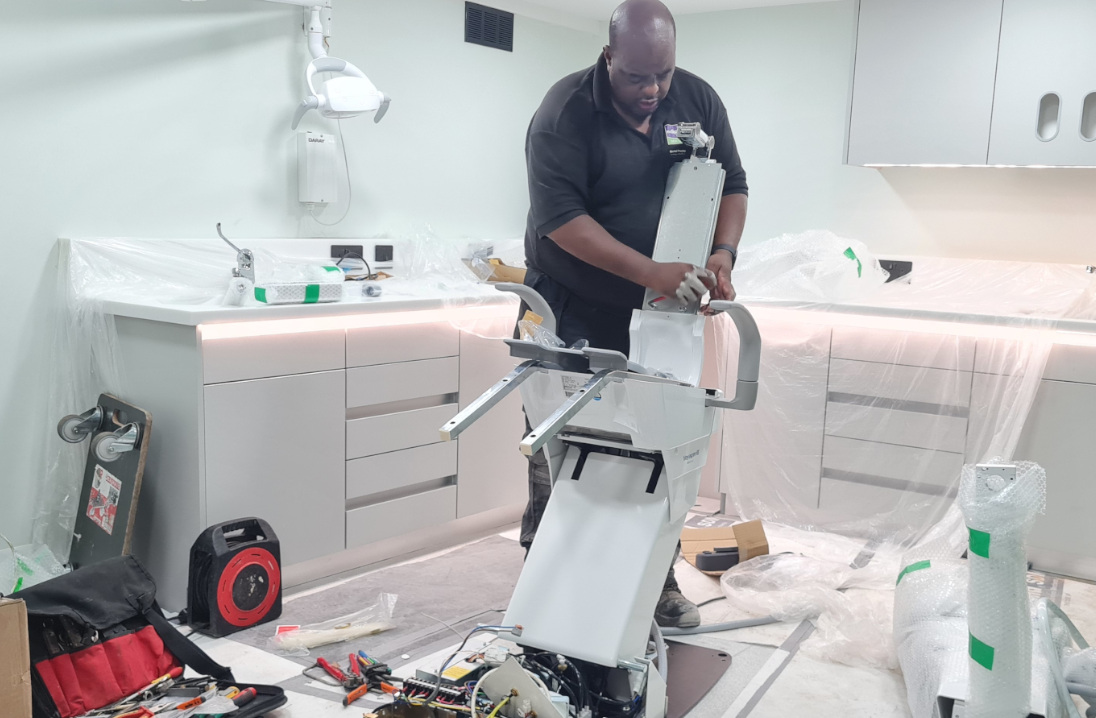 Dental-chair-installation