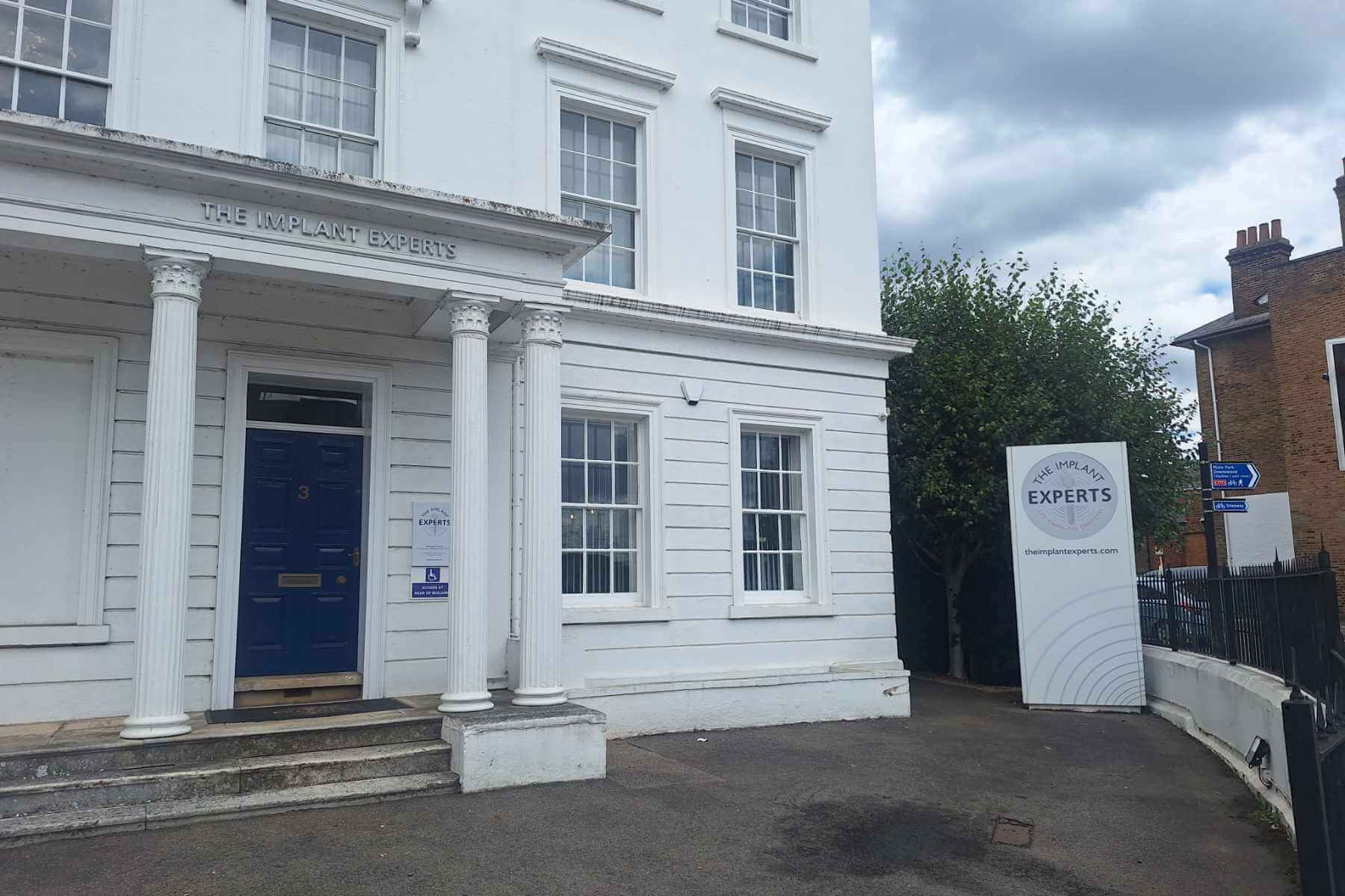 The implant experts outside