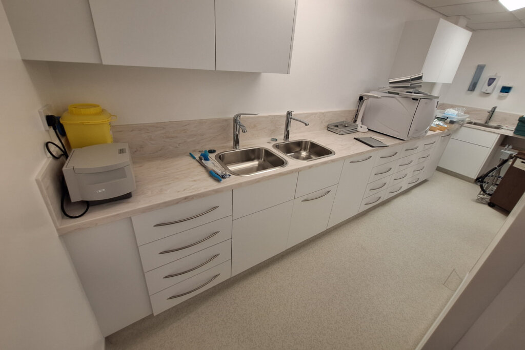 Darvell Bruderhof decon area