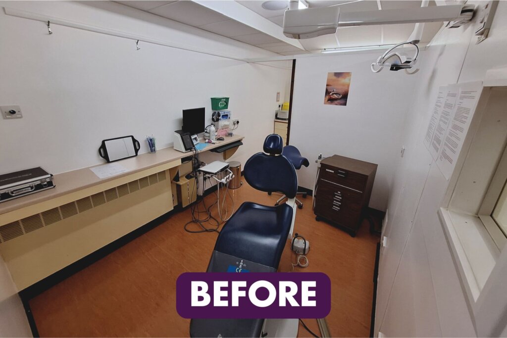 Darvell Bruderhof surgery 2 before text