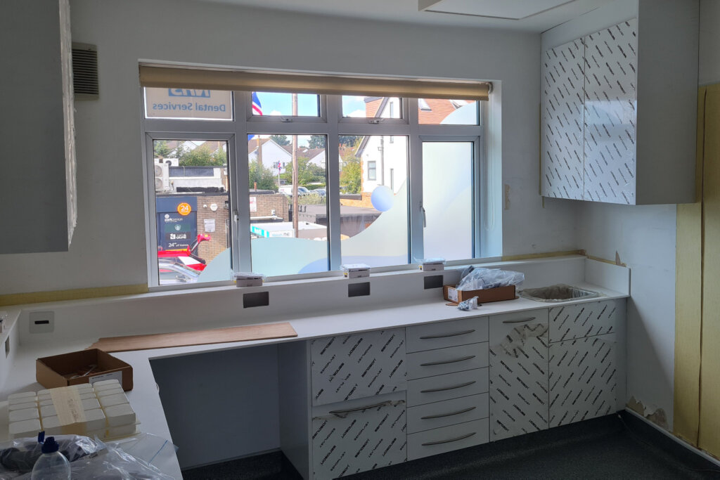 Horton dental cabinetry install