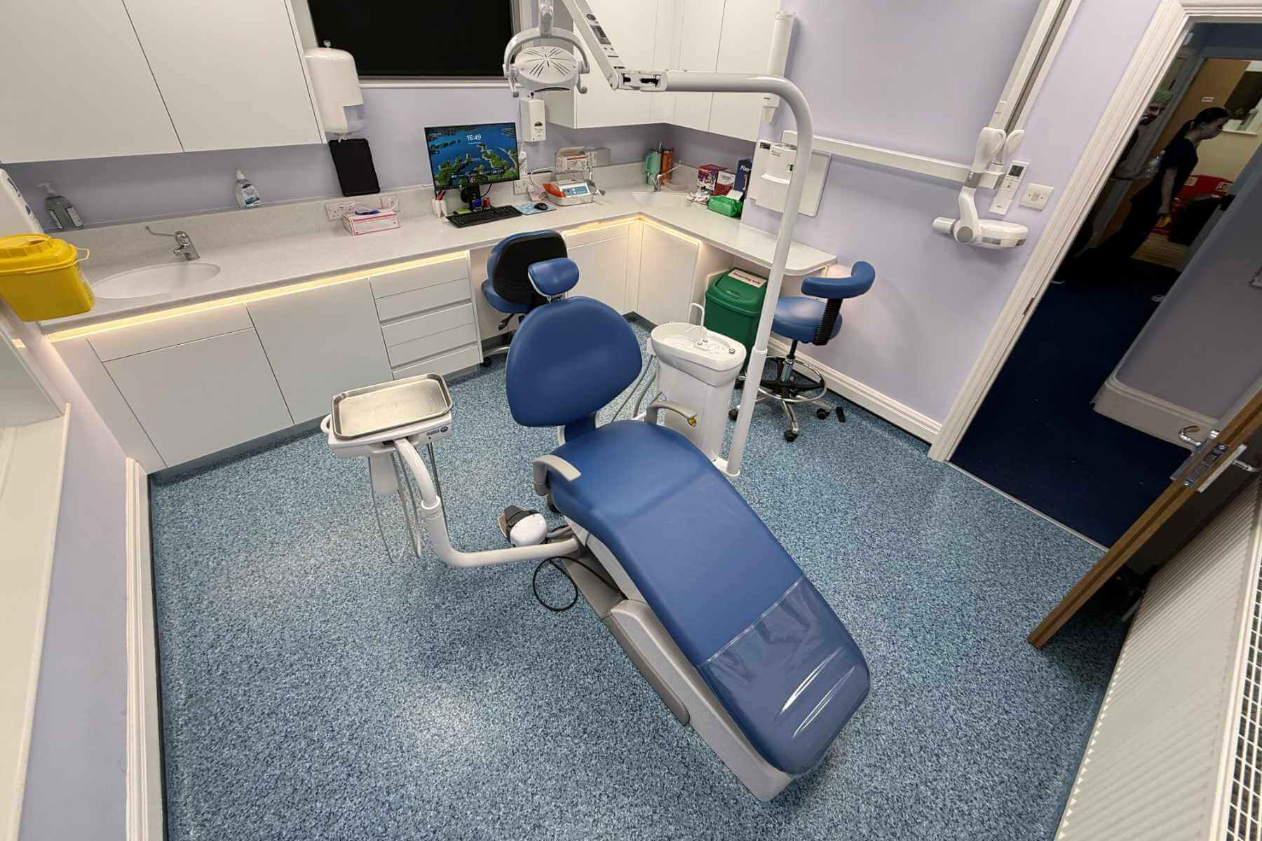 Swalecliffe dental surgery above chair up