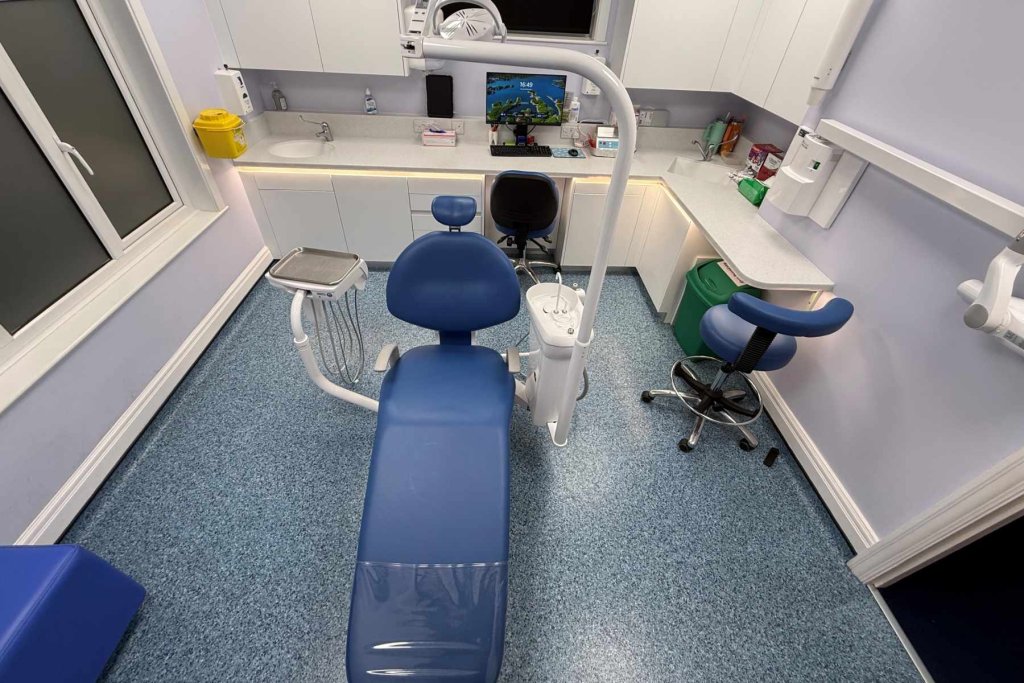 Swalecliffe dental surgery chair front