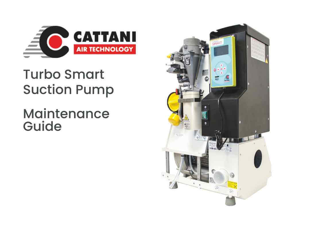 Cattani Turbo Smart Suction Pump Maintenance Guide