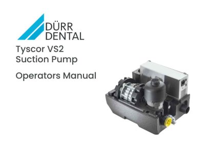 DURR Dental Tyscor VS2 Operating Manual