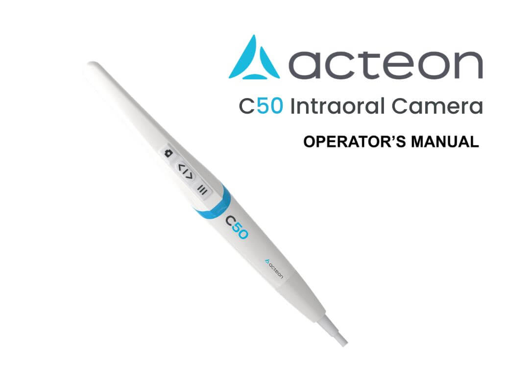 Acteon C50 Intraoral Camera User Manual