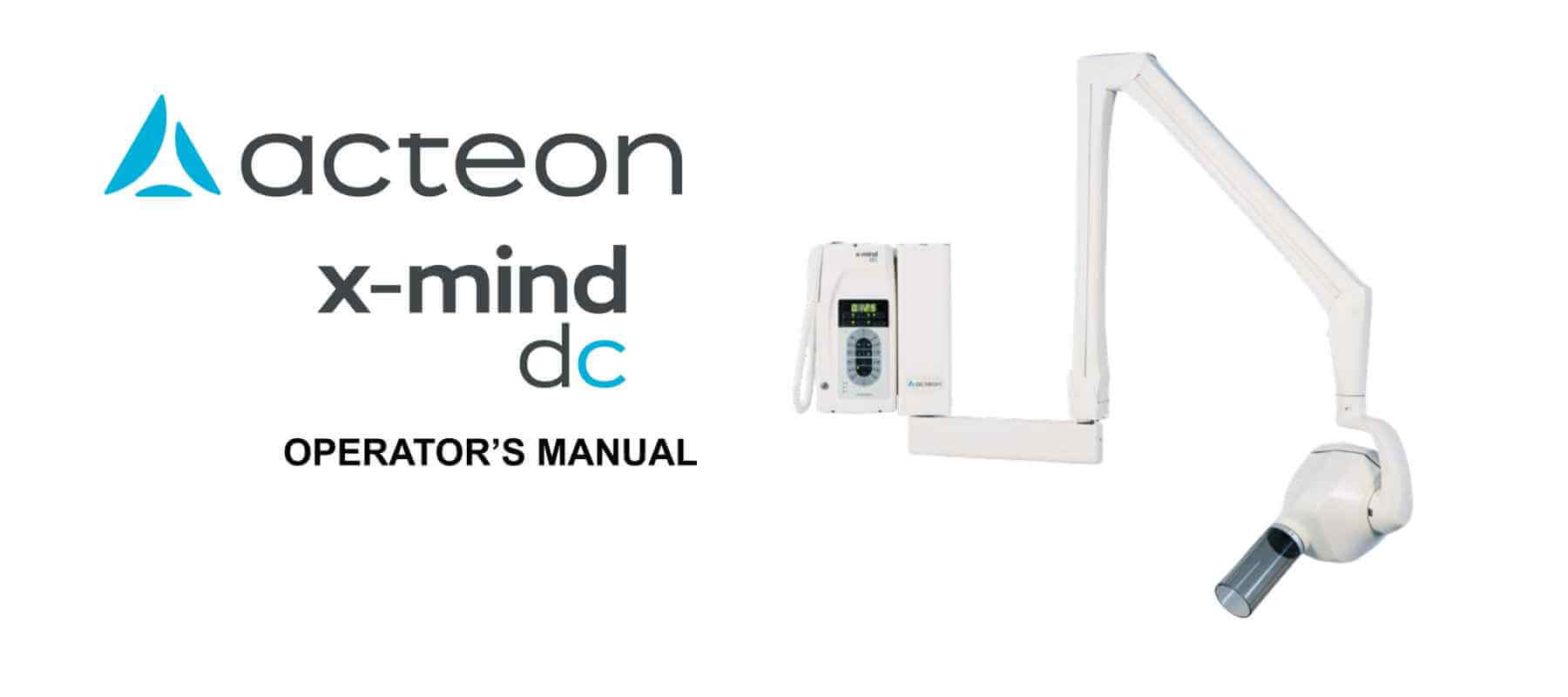 Acteon X-Mind DC Intraoral X-Ray manual featured