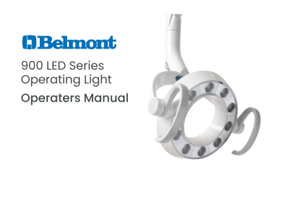 Belmont 900 Series Operating Light User Manual