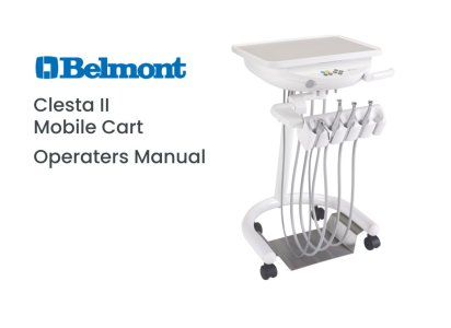 Belmont Clesta II Mobile Cart Operating Manual