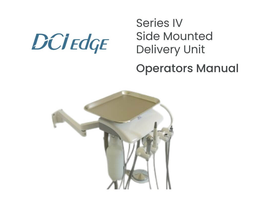 DCI Series IV Arm-Mounted Delivery Unit Operator Manual
