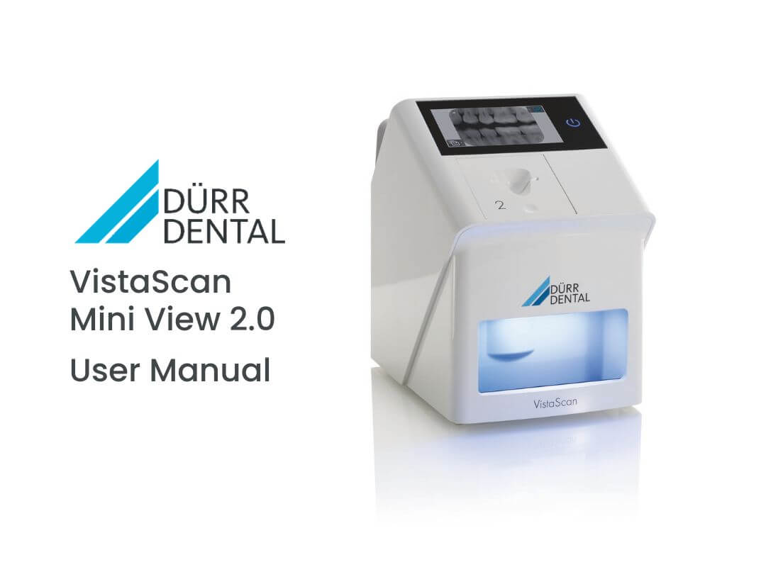 Durr VistaScan Mini View 2.0 Instruction Manual