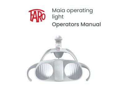 Faro Maia Operating Light User Manual