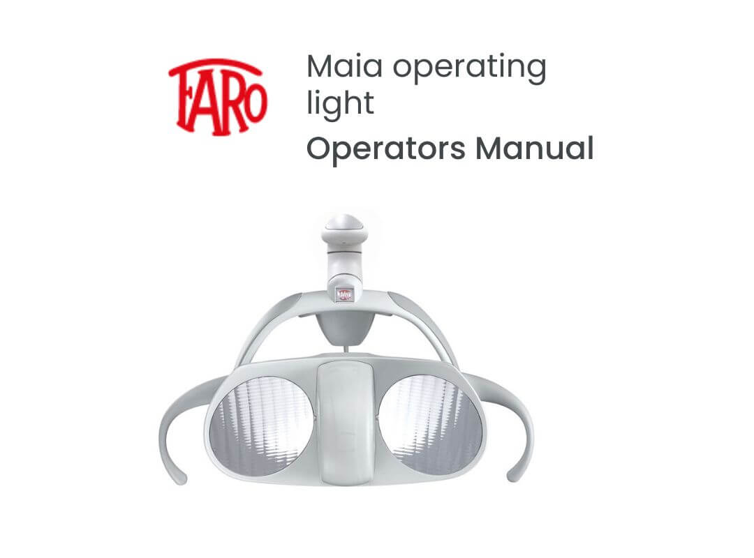Faro Maia Operating Light User Manual