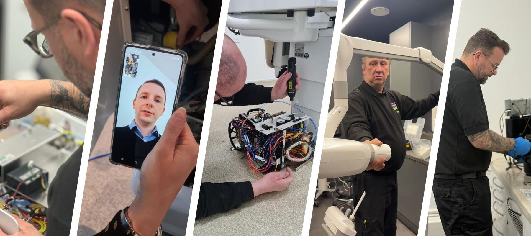 Post-installation dental equipment support featured