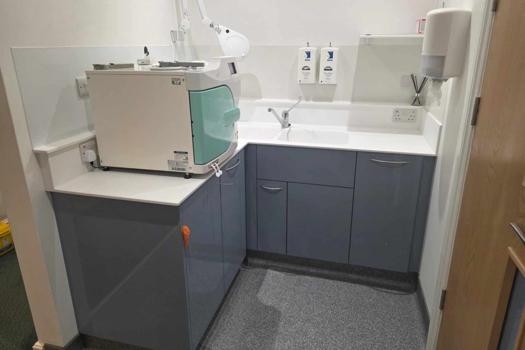 Wash Common dental decon