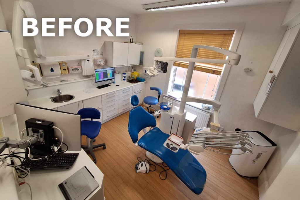 Wash Common dental surgery 3 before