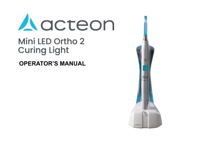 Acteon Mini LED Ortho 2 User Manual