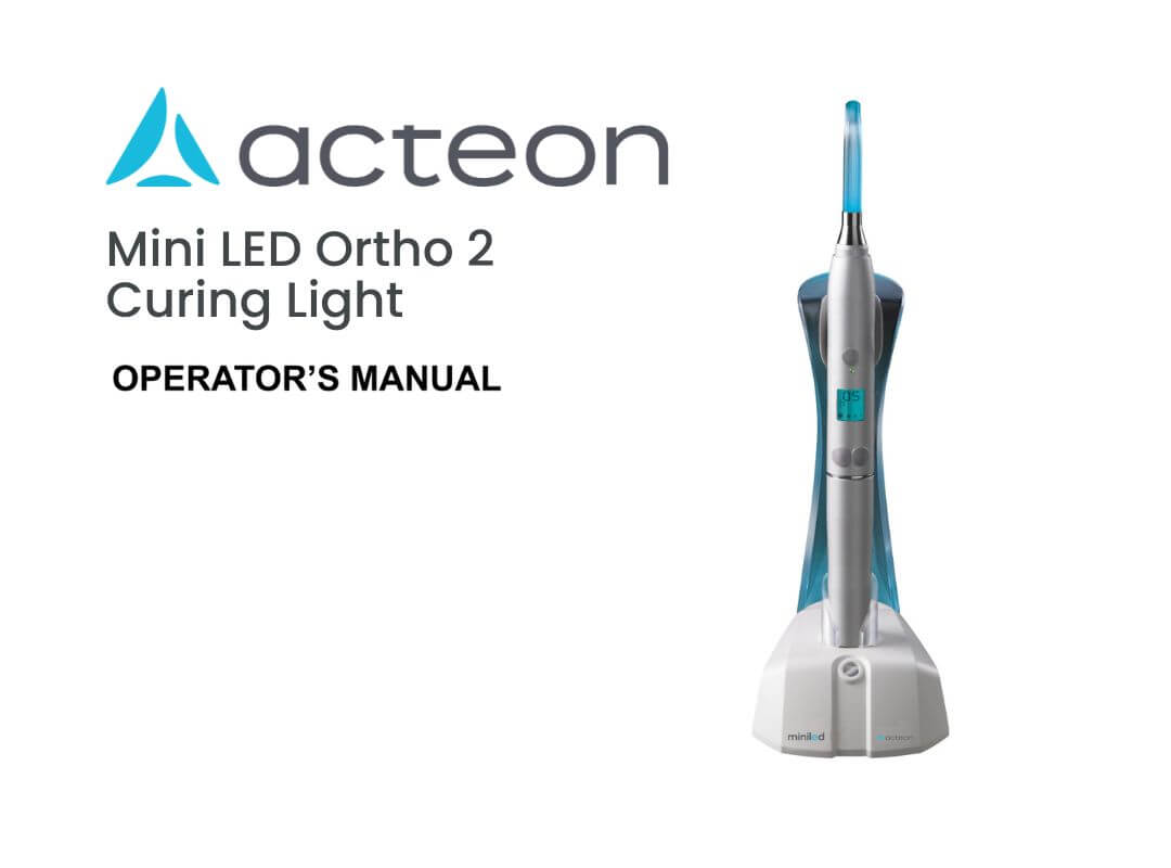 Acteon Mini LED Ortho 2 User Manual