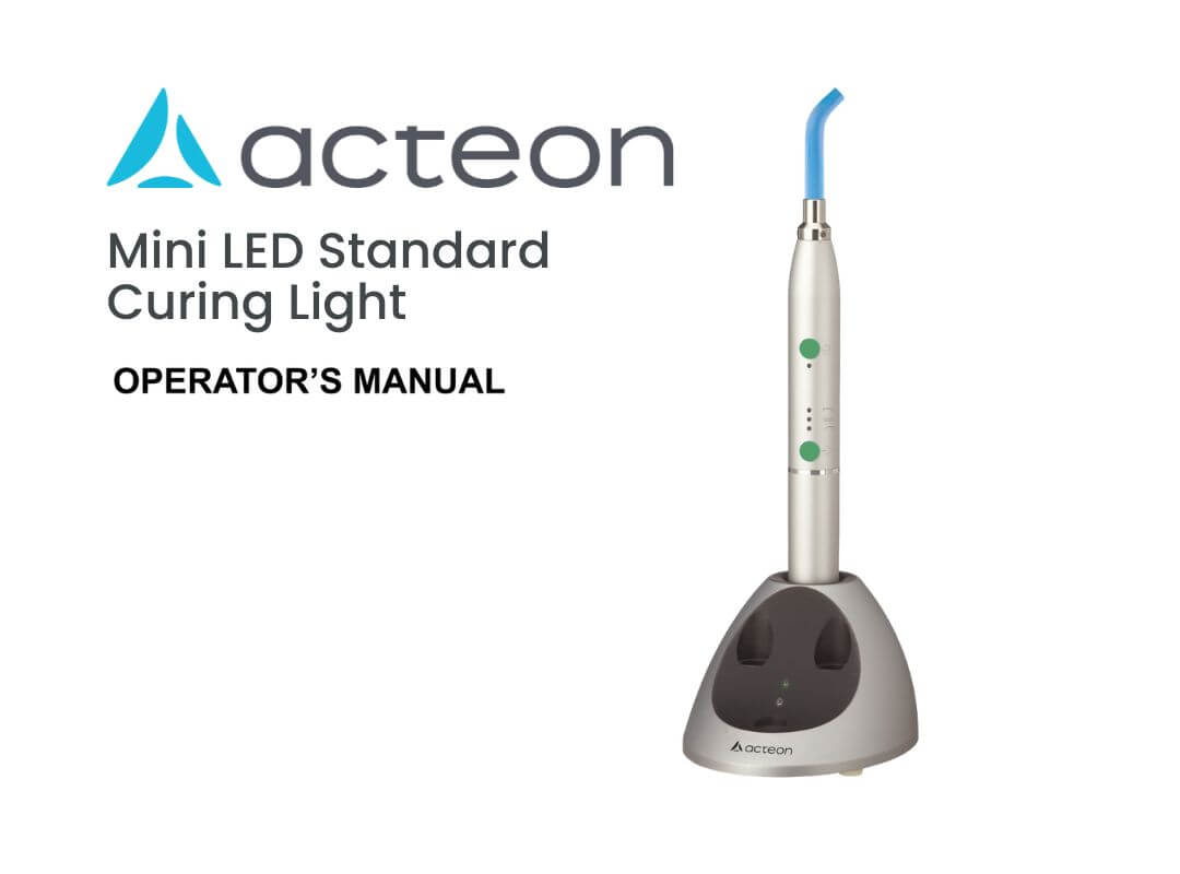 Acteon Mini LED Standard User Manual