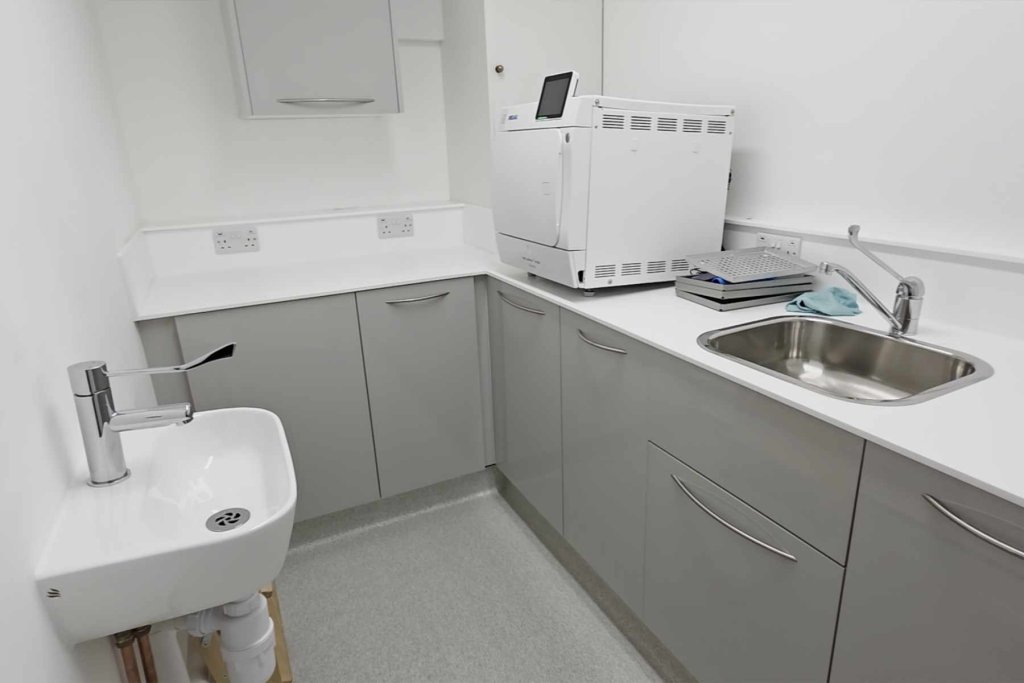 Guildford Orthodontics decon room