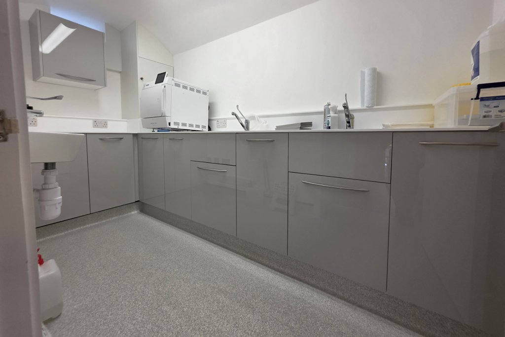 Guildford Orthodontics basement landscape