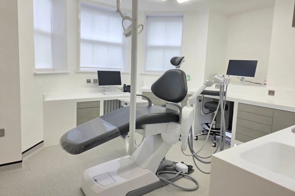 Guildford Orthodontics basement landscape