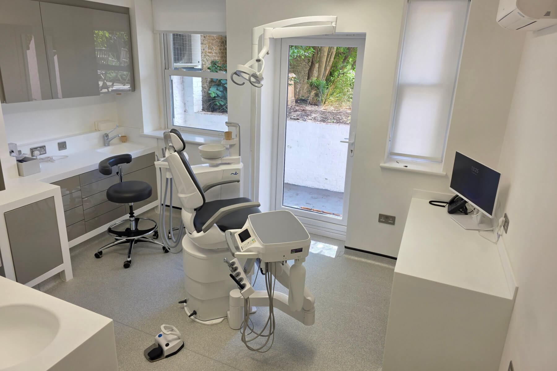 Guildford Orthodontics basement landscape