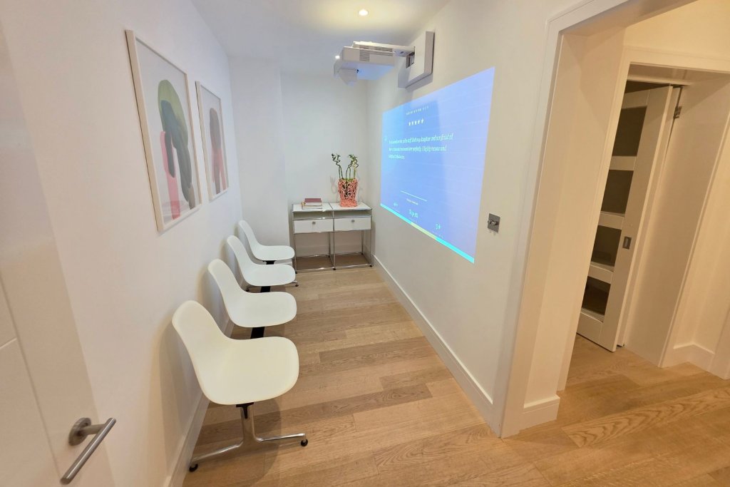 Guildford orthodontics waiting area