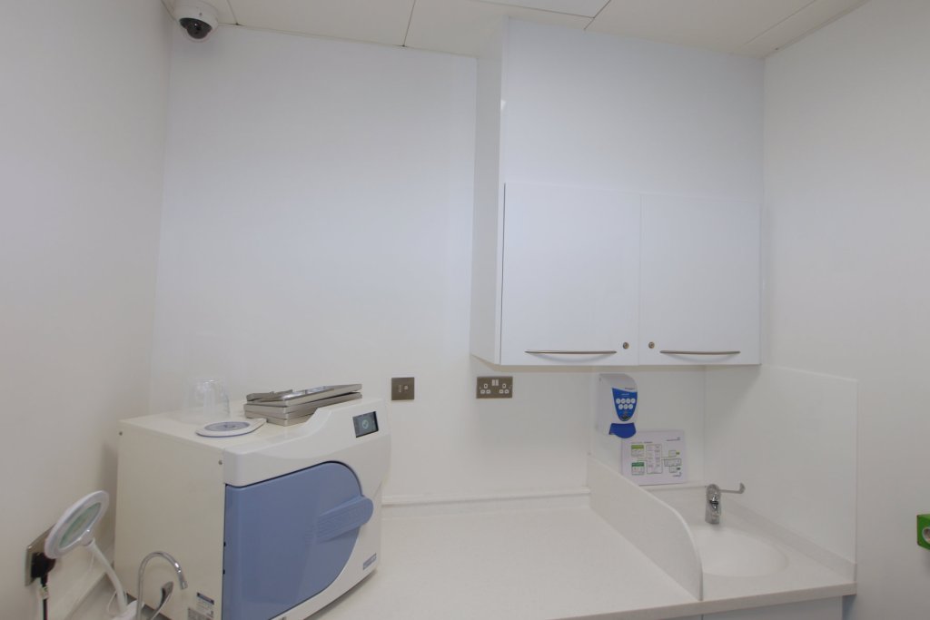 HMP Wandsworth decon room cabinetry