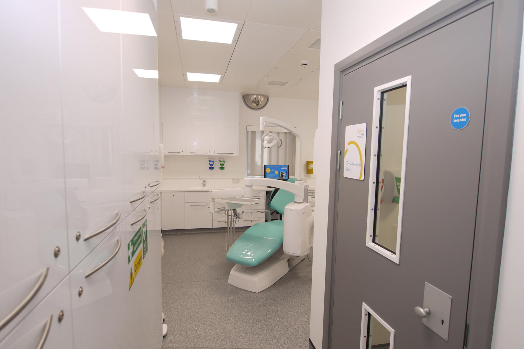 HMP Wandsworth surgery corridor