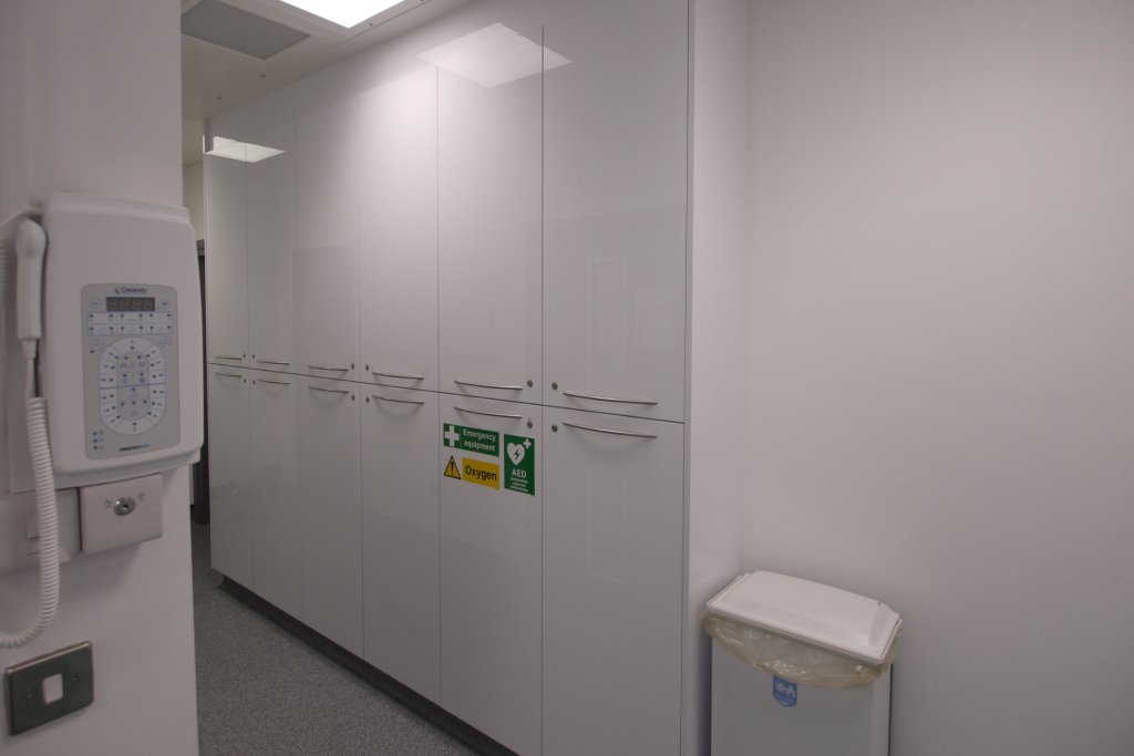 HMP Wandsworth surgery cupboards