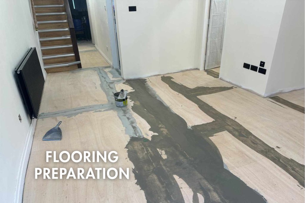Vara Dental flooring prep text