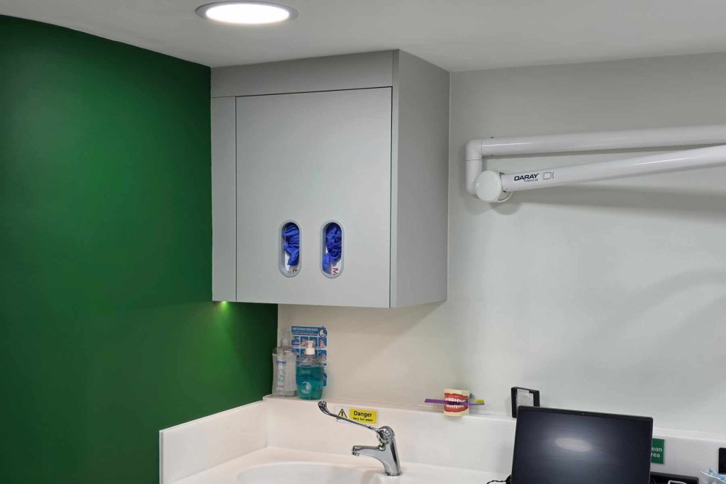 Beresford Clinic Surgery 3 cabinet