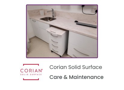 Caring for DuPont Corian Solid Surfaces