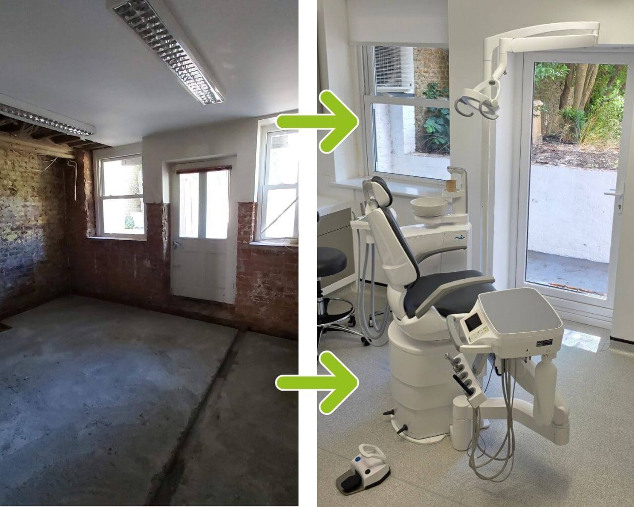 Guildford Orthodontics basement conversion